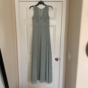 BHLDN small bridesmaids dress. Color: moss